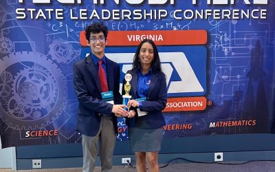 LCPS Students in Top Three @ 2022 VA State TSA Conference